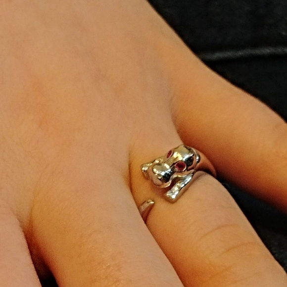 Jewelry - Sterling Hippo Wrap Ring
